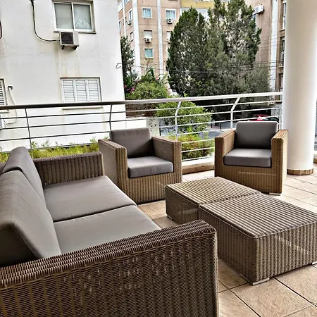 Charm Flat In The Heart Of The Center - Balcony & View * ニコシア